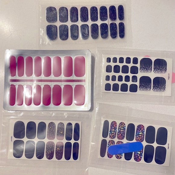 Mani Pedi Nail Polish Wrap Bundle New in Package - Picture 1 of 6